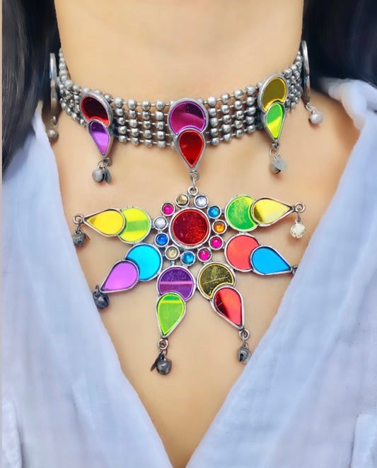 SAUMYA Afghani choker