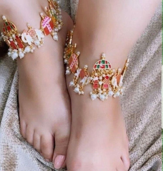 Dholi anklets