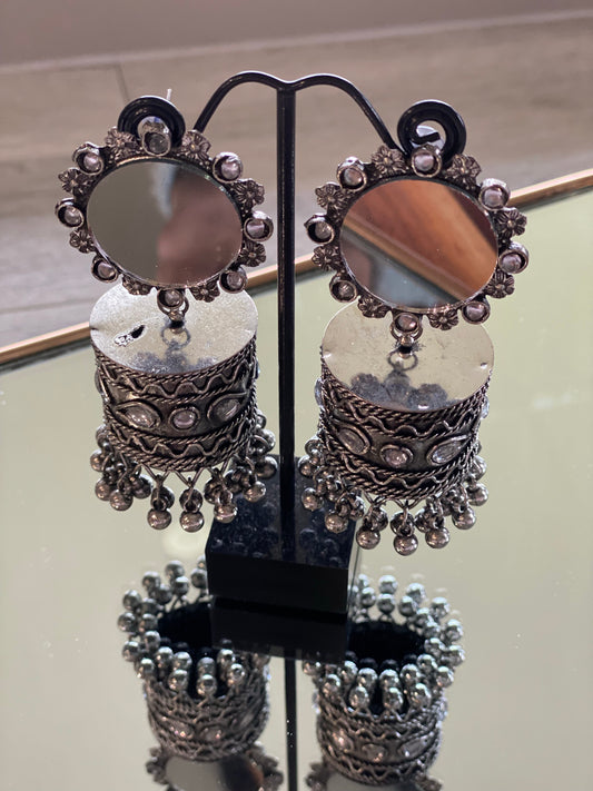 ARMAN mirror jhumka