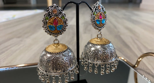 ROSHNI oversized jhumka