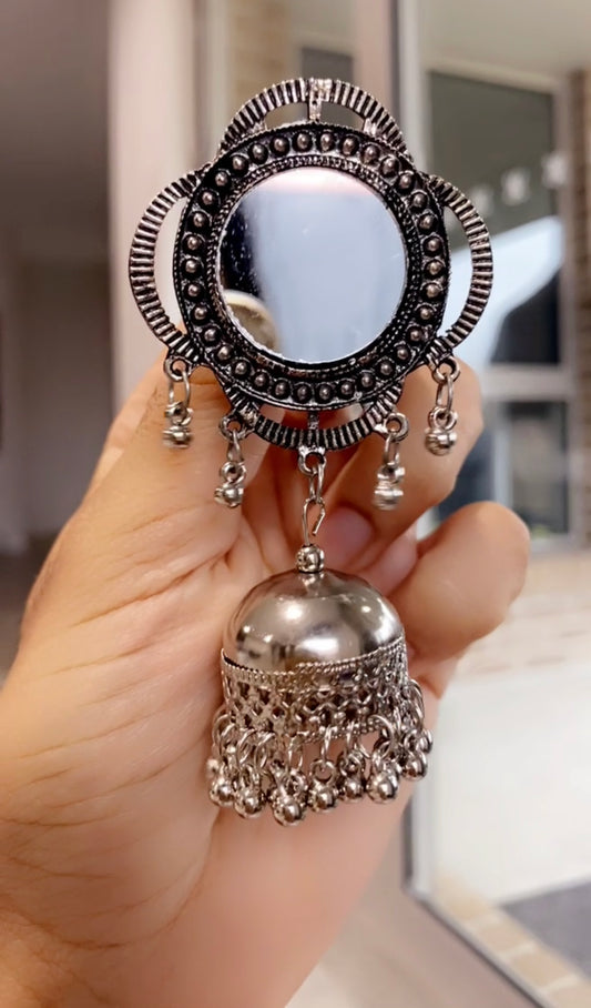 RimJHim Mirror jhumka