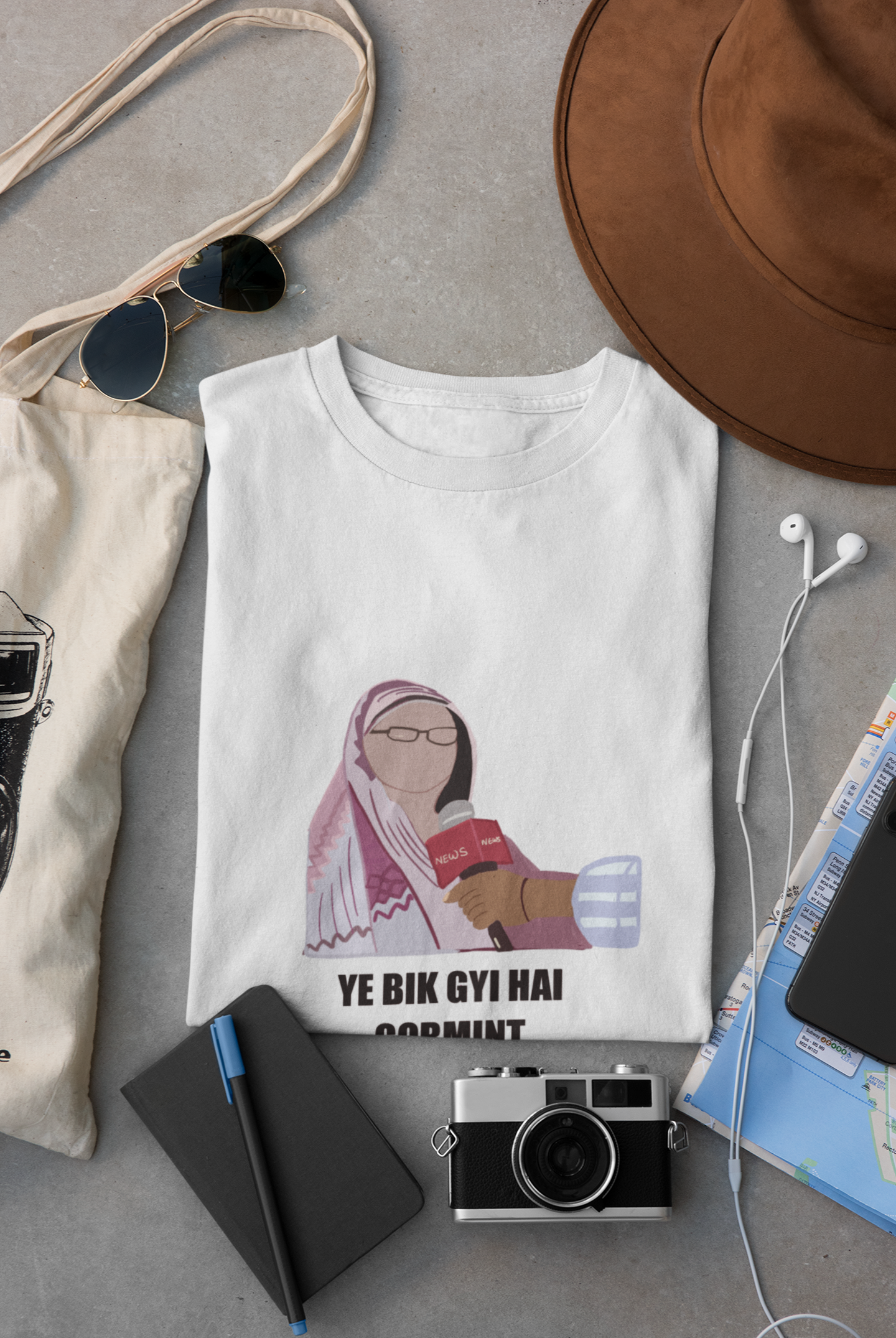 YE BIK GYI HAI GORMINT T-shirt