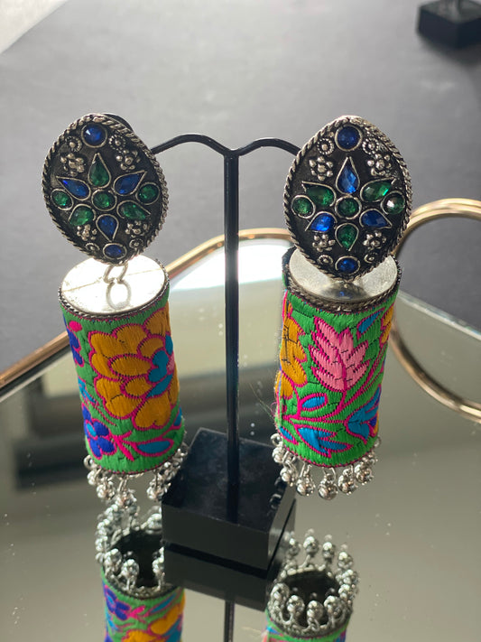 Neetu fabric earrings
