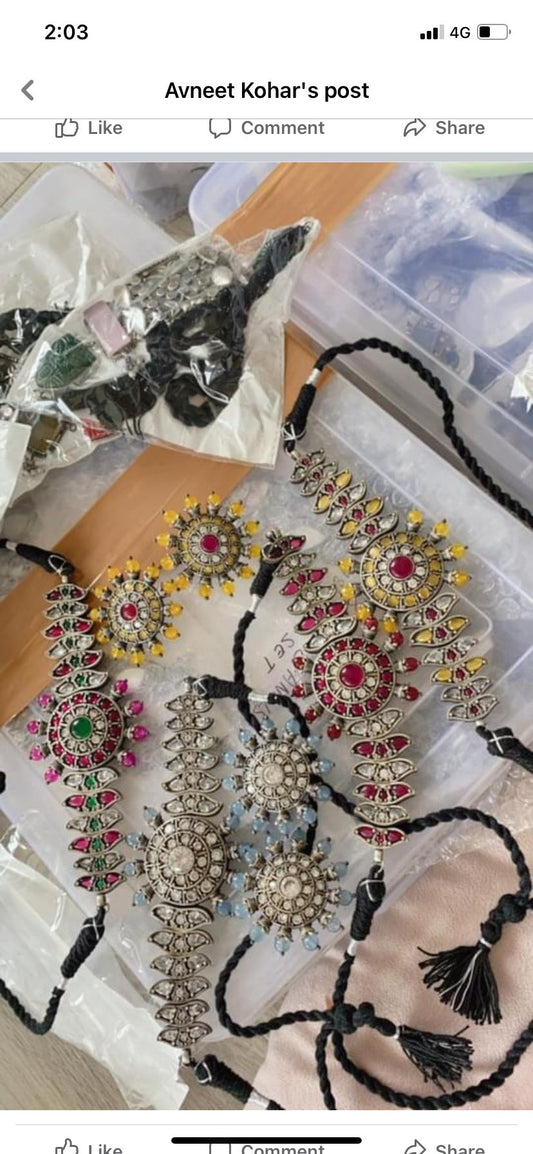 MALLIKA high quality handcrafted choker
