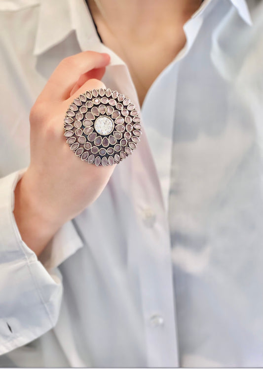PREETHI oversized ring