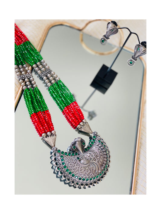 LILAC Long necklace set