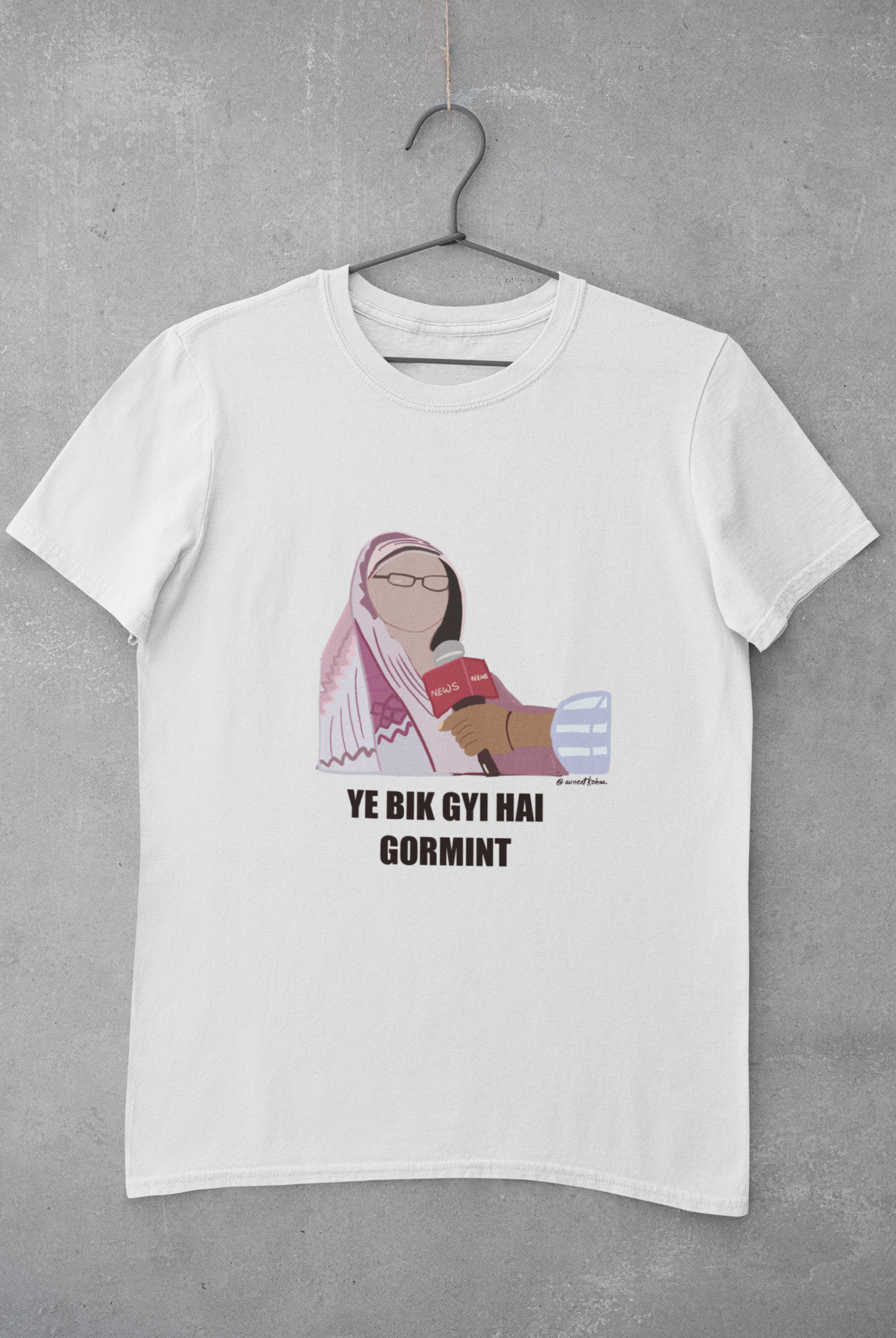 YE BIK GYI HAI GORMINT T-shirt