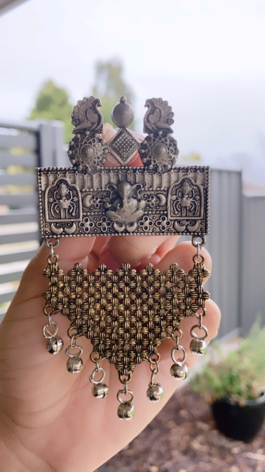 SONAM dual tone earings