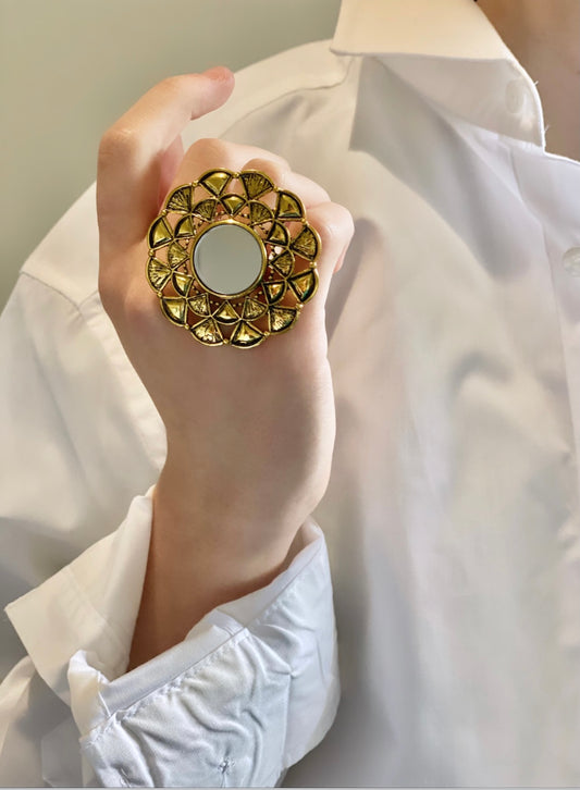 SHOBI mirror adjustable ring